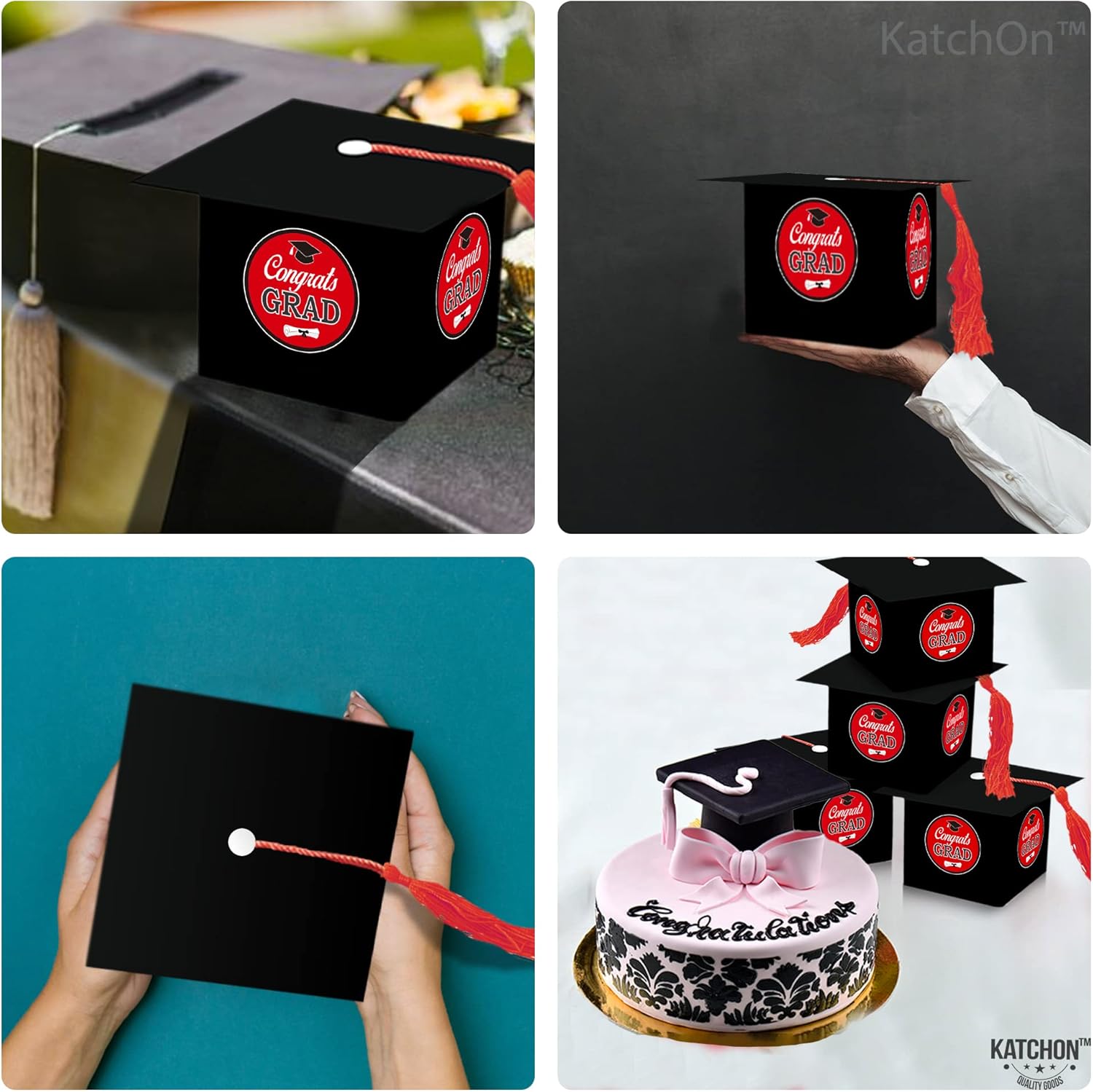 KatchOn Graduation Candy Boxes - Pack of 25