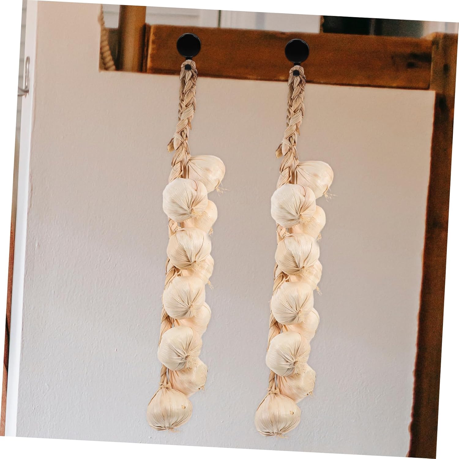 Cabilock 3Pcs Artificial Garlic Strings Hanging Decor