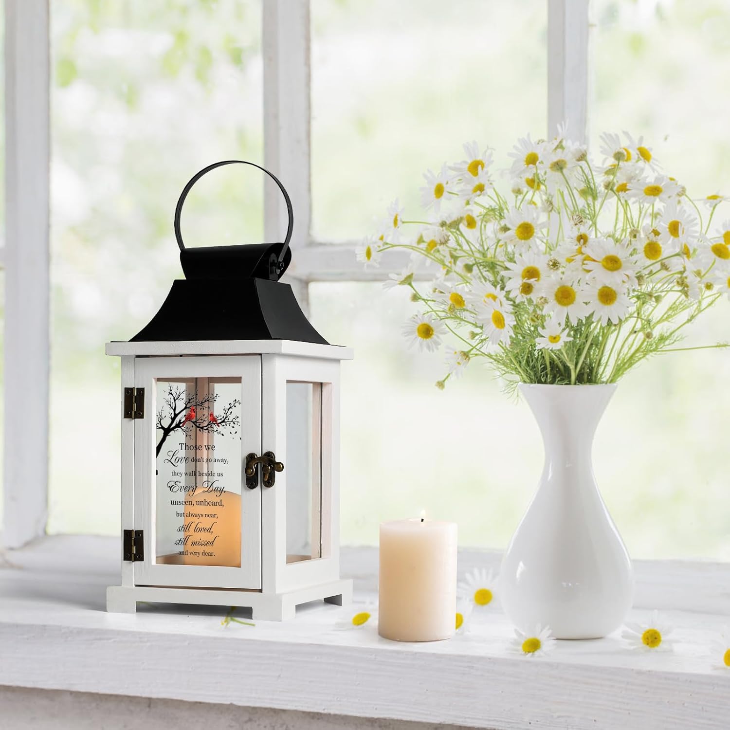 HugMemories Memorial Lantern with LED Candle