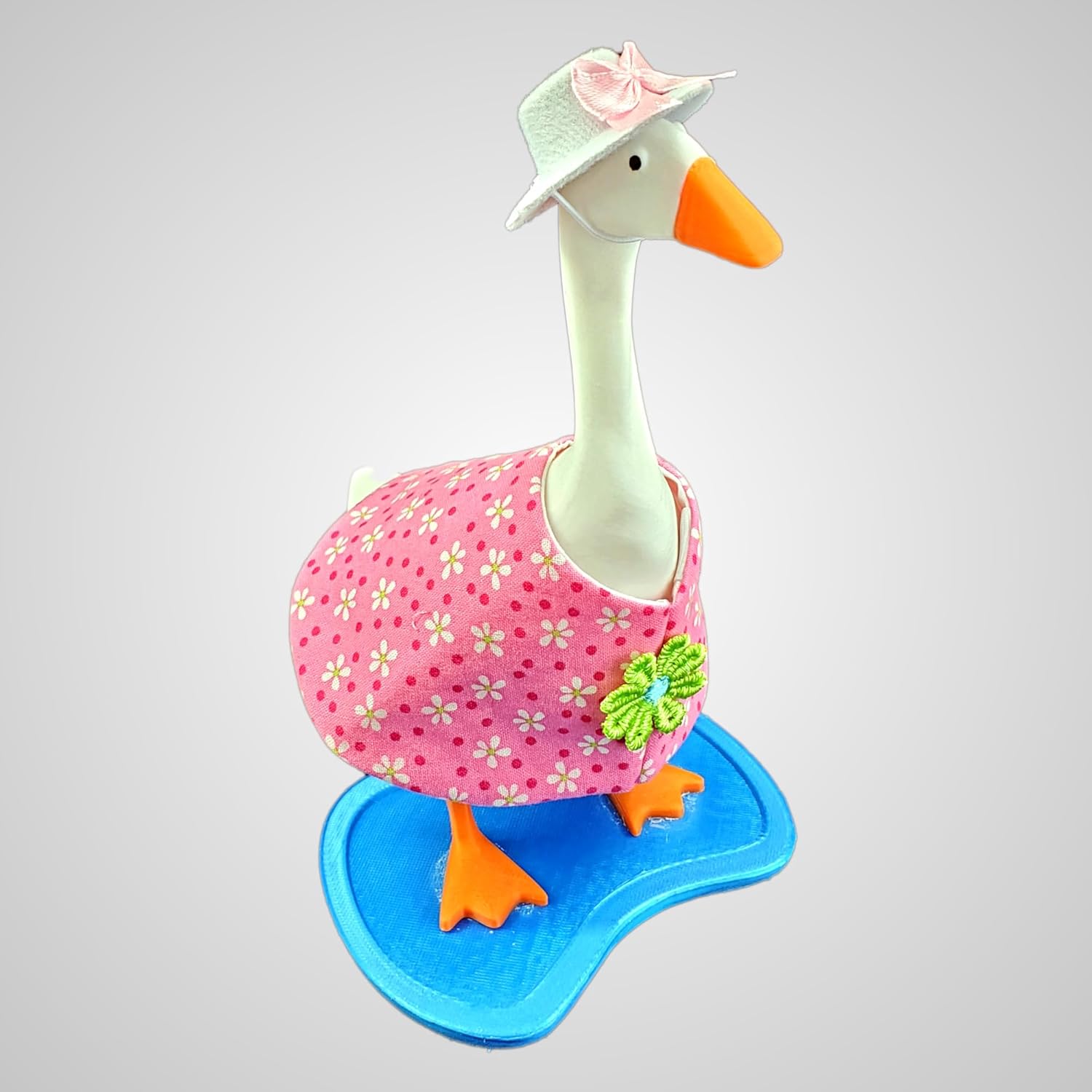 Pink Flower Outfit for 7 Inch Desk Goose
