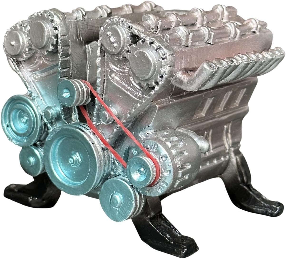 Meideli V8 Engine Model 4 8 Cylinder Car Resin Decoration