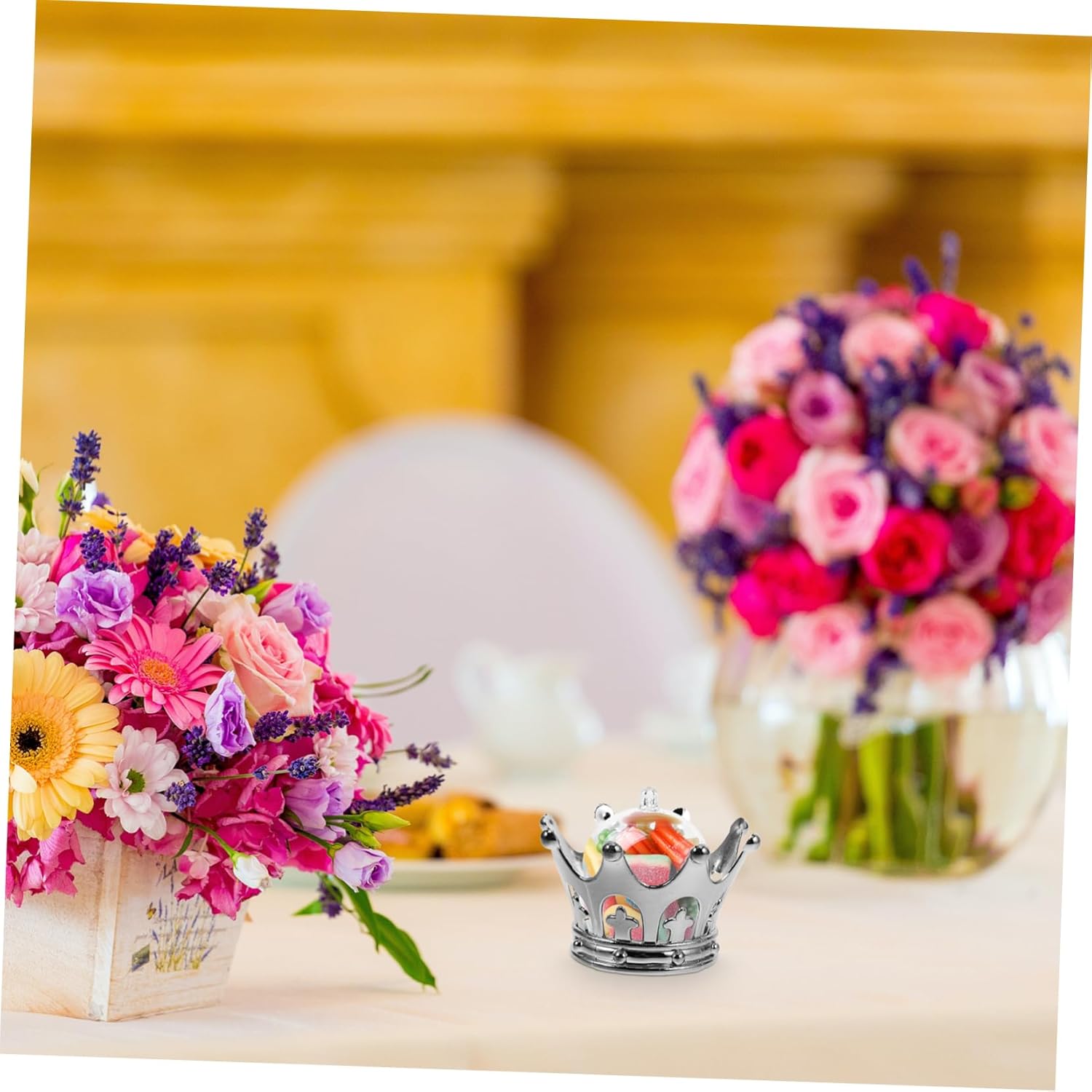Merryhappy 12pcs Shaped Candy Boxes Wedding Favor Containers