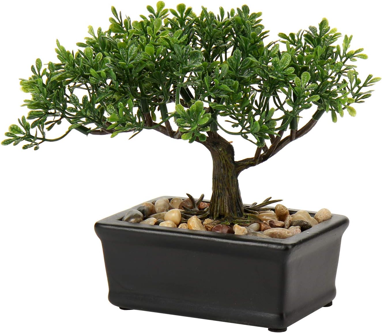 Artificial Juniper Bonsai Tree with Ceramic Pot
