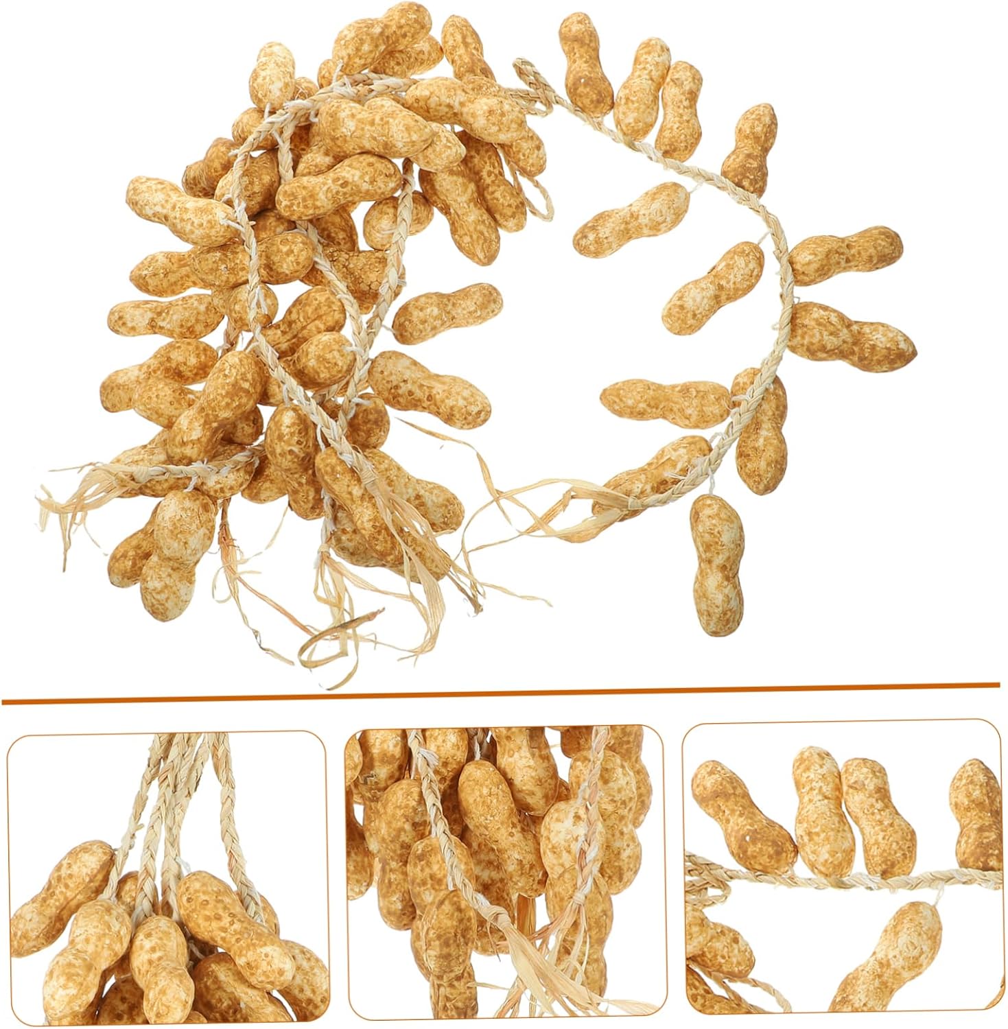 Realistic Simulated Peanut String Hanging Decor Prop 5pcs