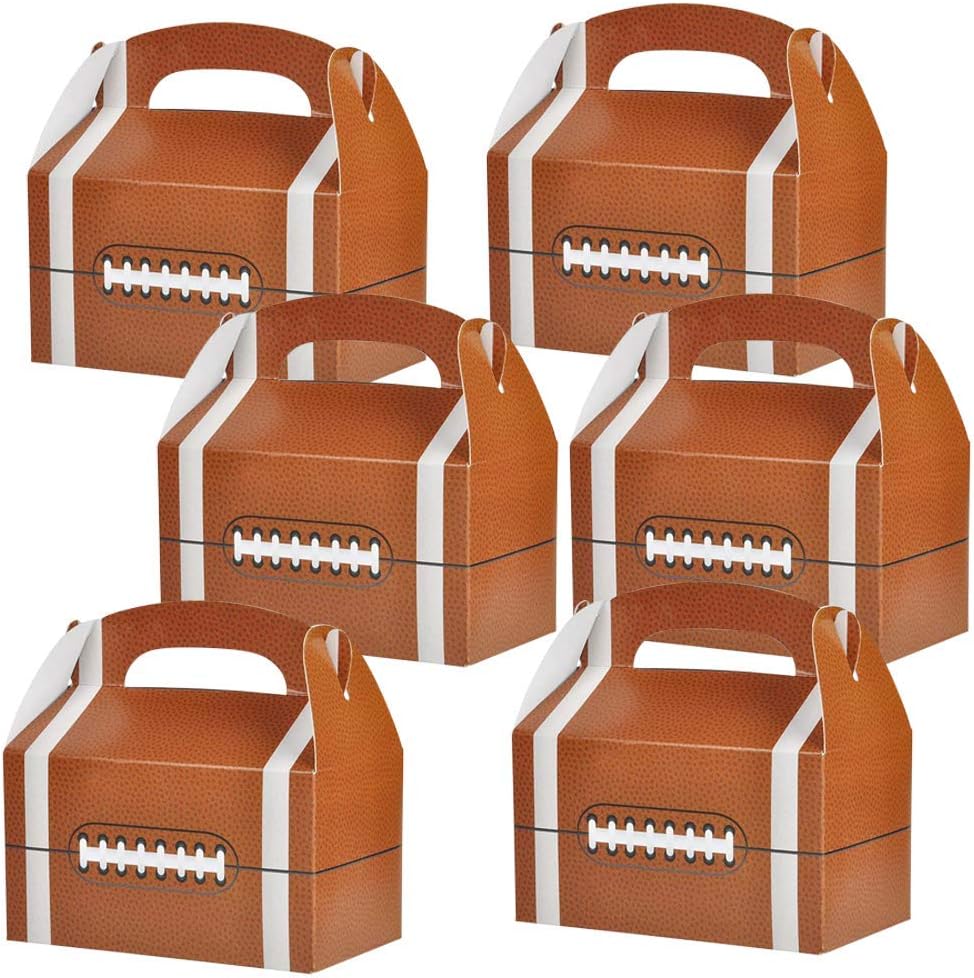 ArtCreativity Football Treat Boxes Pack of 12