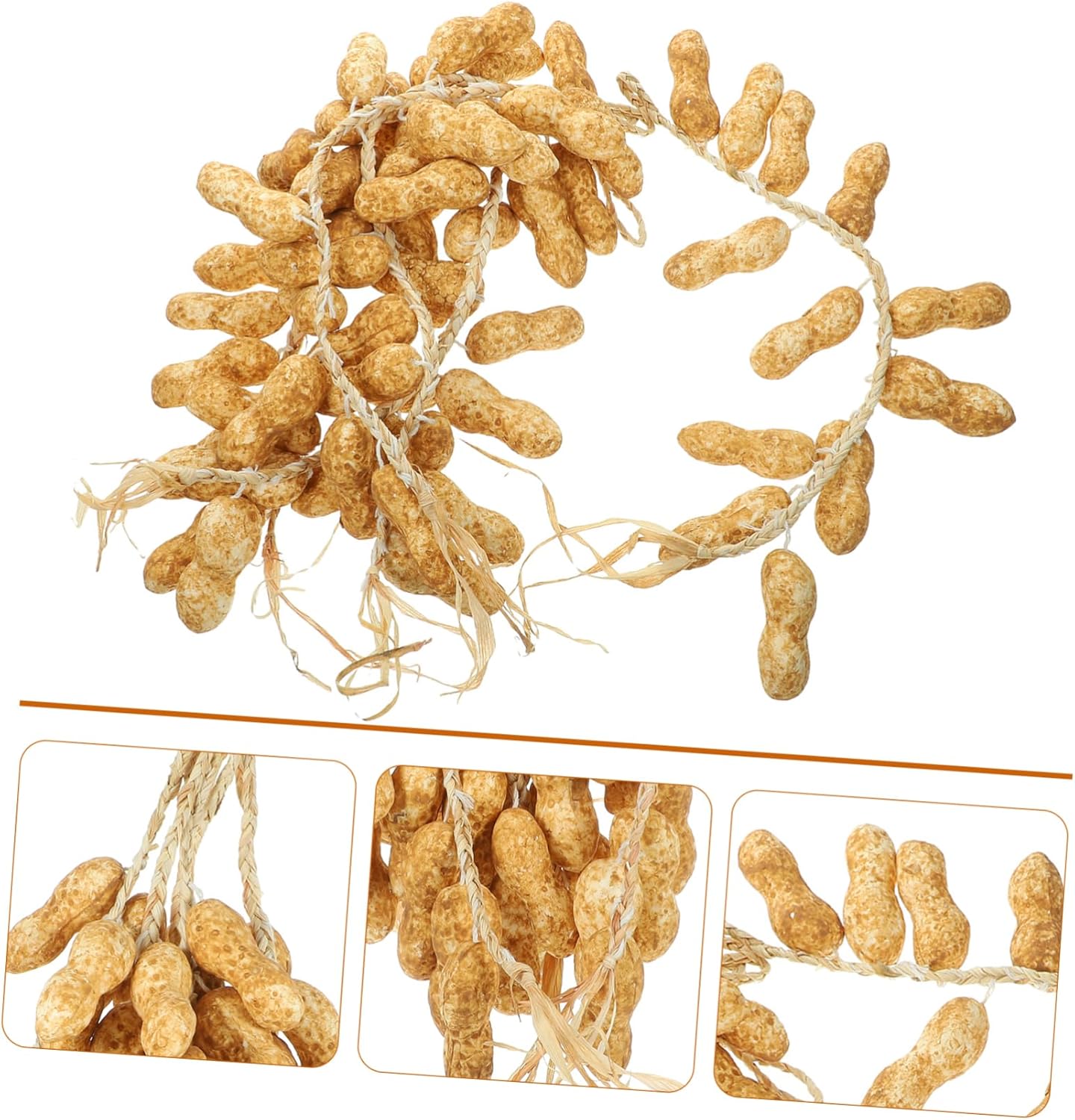 Magiclulu 15pcs Hanging Fake Peanut String Decor