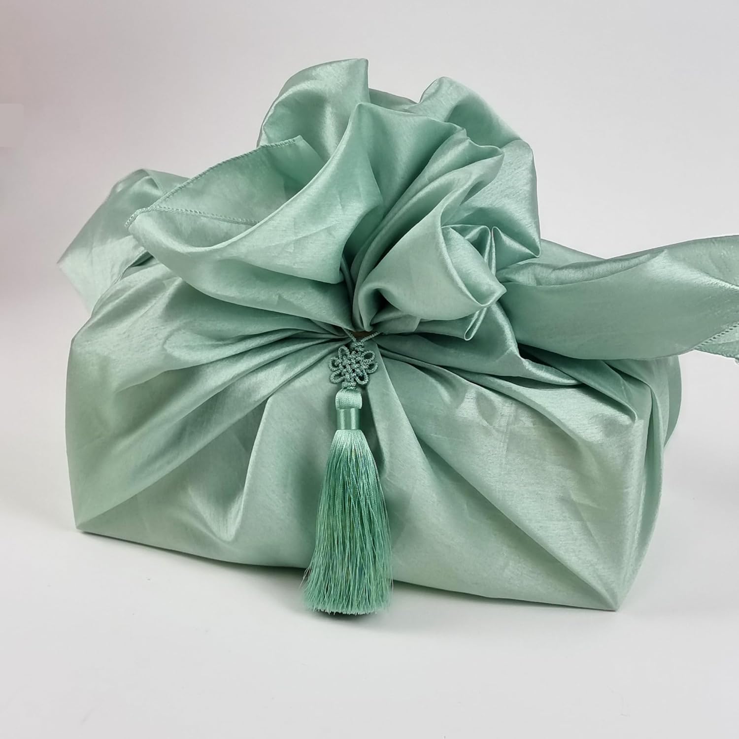 Mini Korean Silk Knot Norigae Set 2 Pack in White