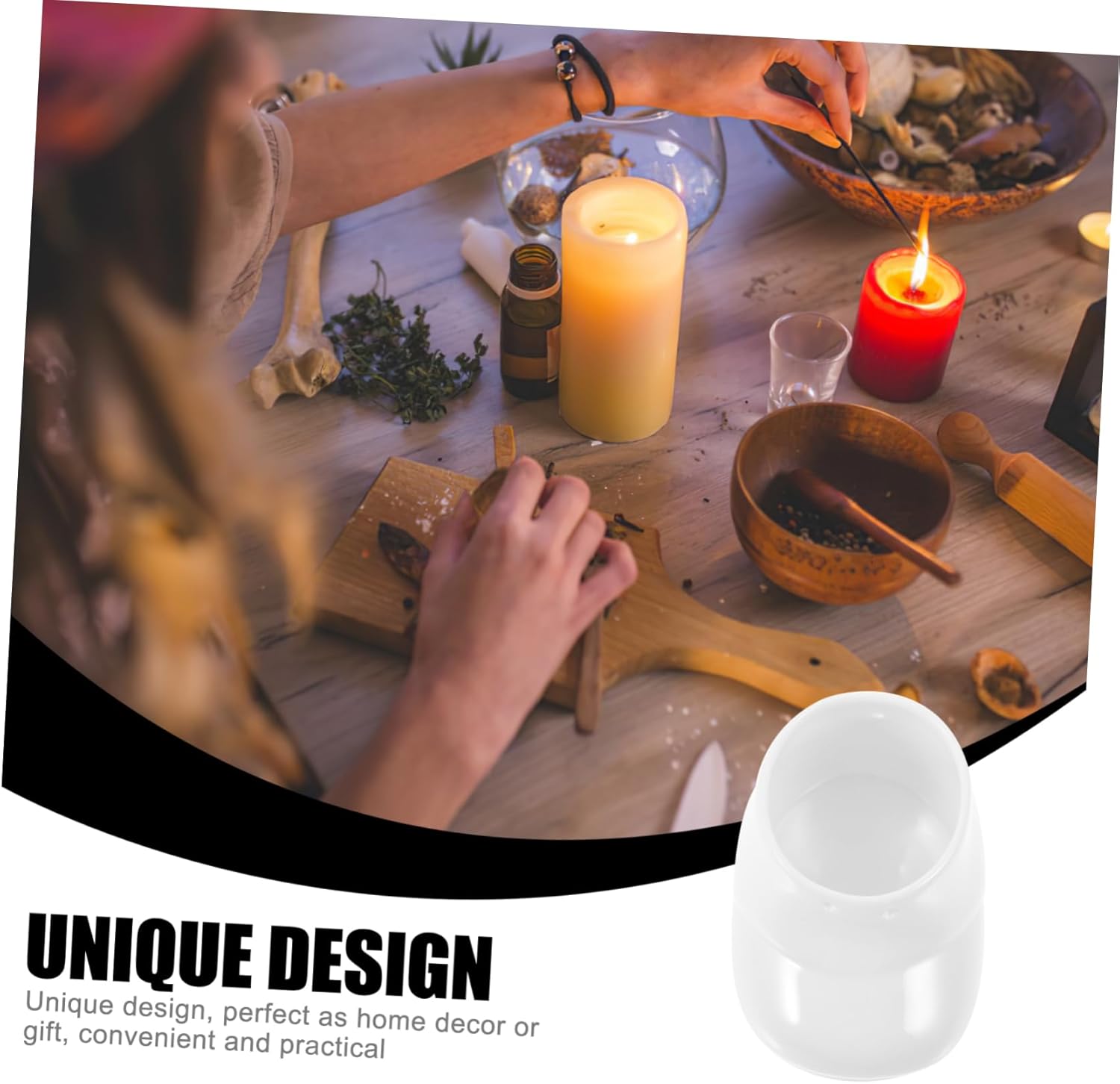 Levemolo Christmas Boot Candle Holder Ornament