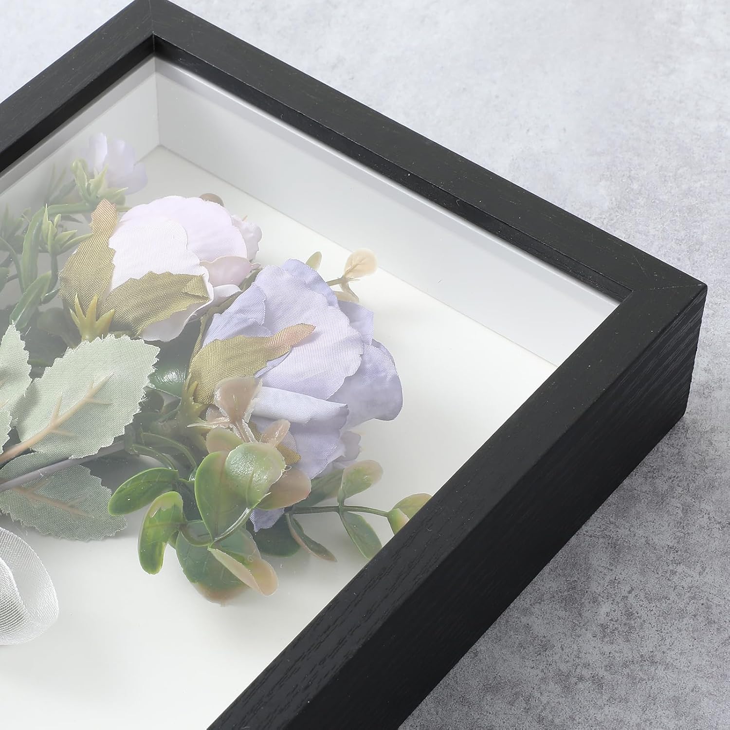 4 Pack 6x8 Inch Shadow Box Frame Display Case