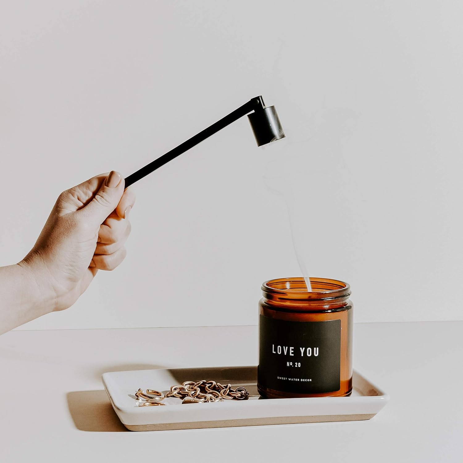 Sweet Water Decor Candle Care Kit Matte Black
