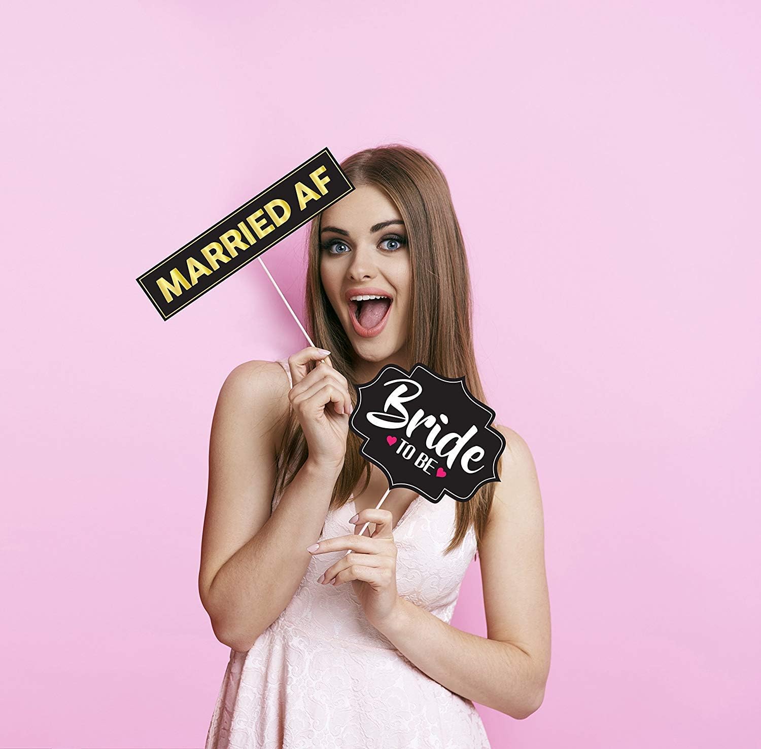 Bachelorette Party Photo Booth Props 36 Piece Set