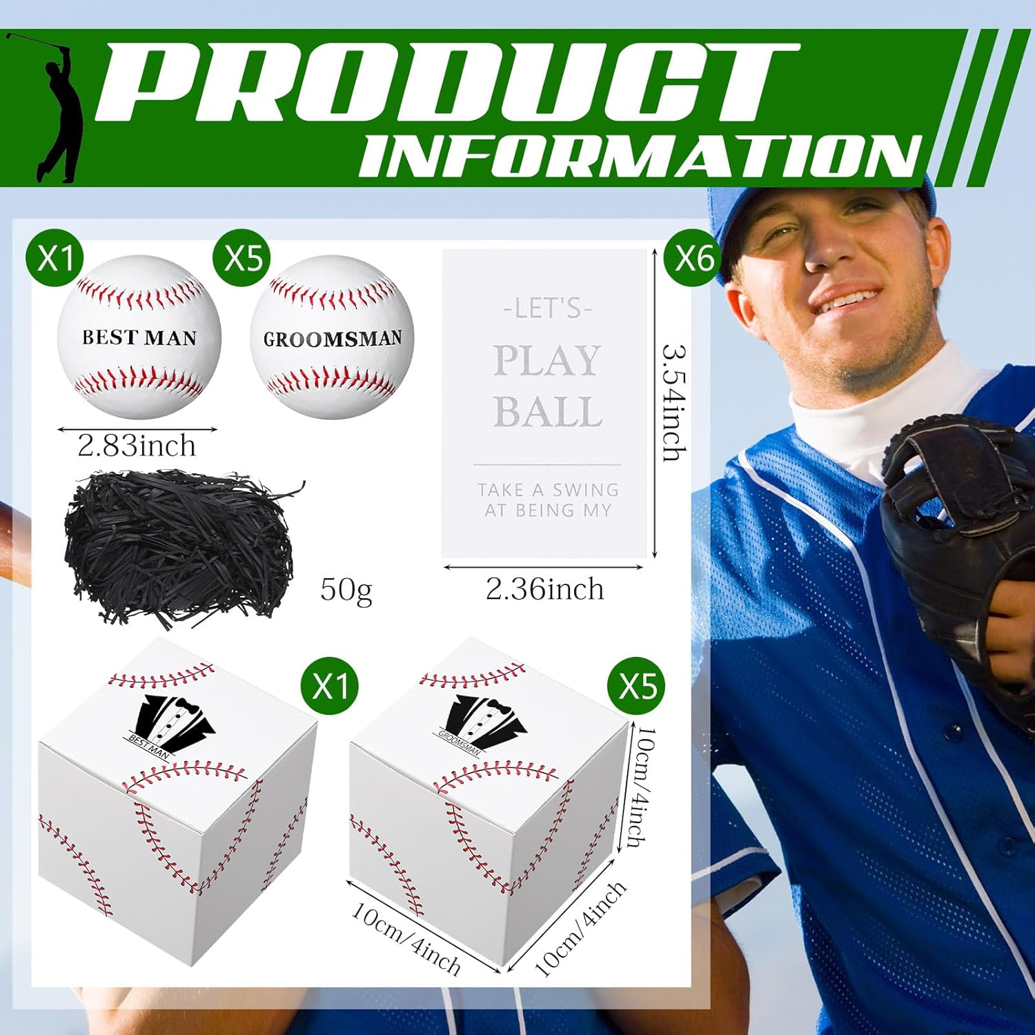 6 Piece Groomsmen Proposal Gift Box Set