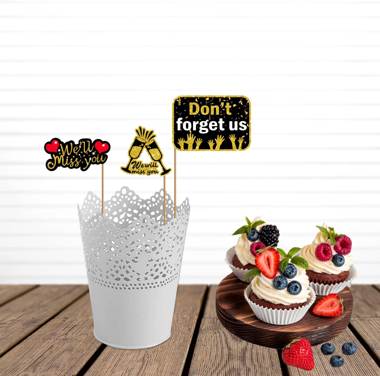 Wilburies Going Away Party Photo Booth Props Kit