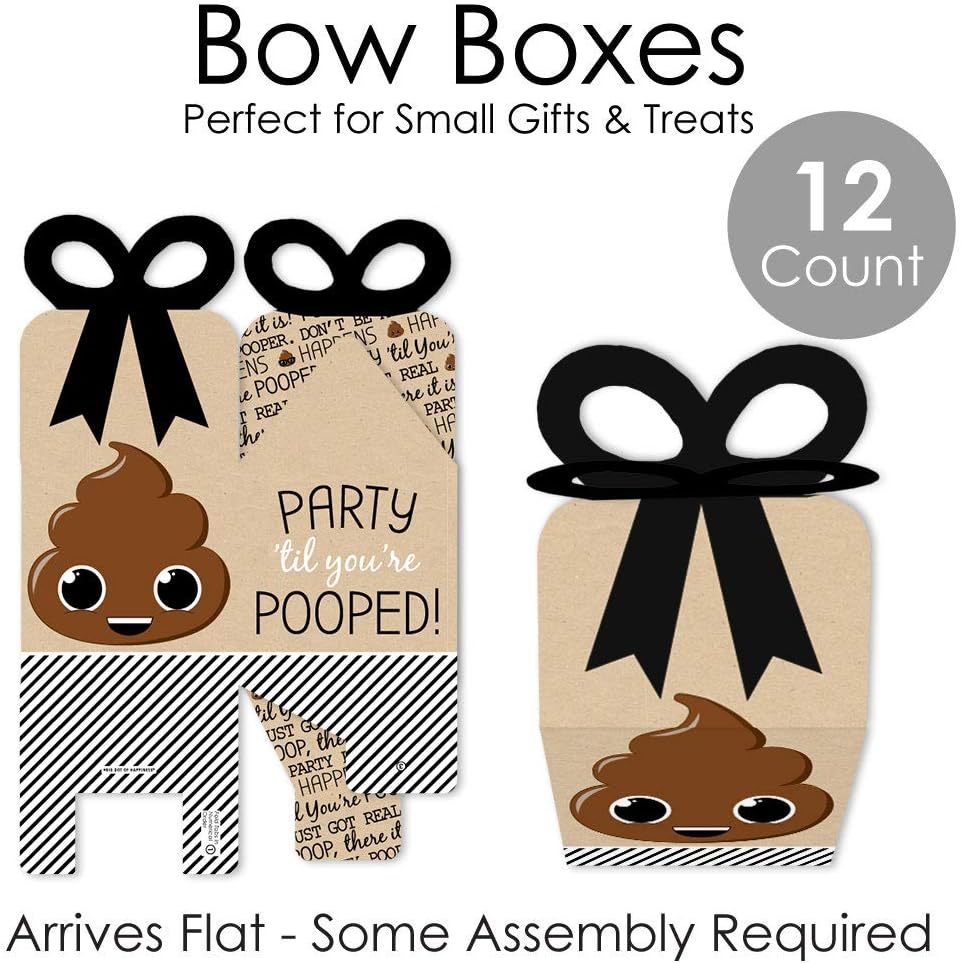 Big Dot of Happiness Party Bow Box Set of 12