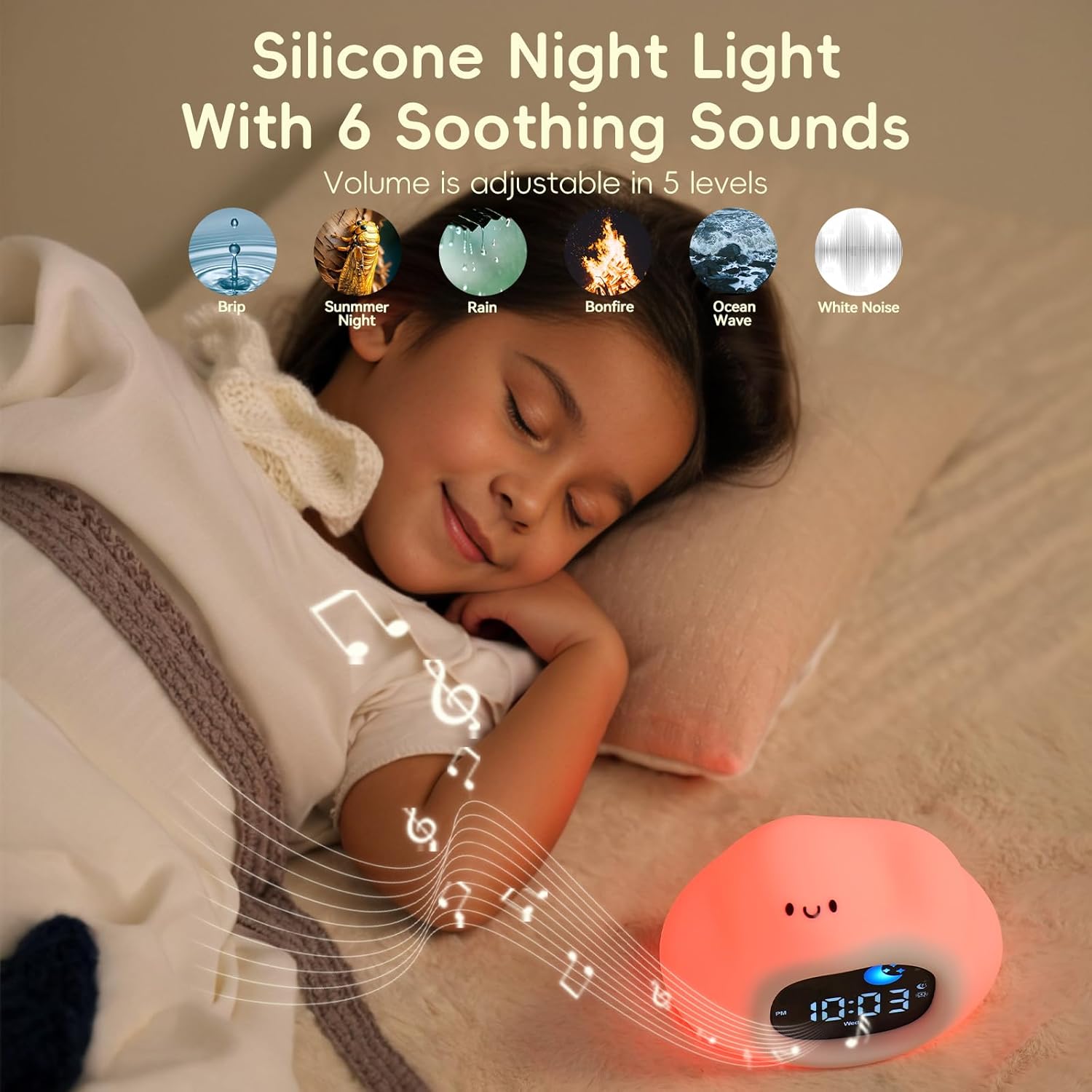 Vivilumens Ok to Wake Clock for Kids