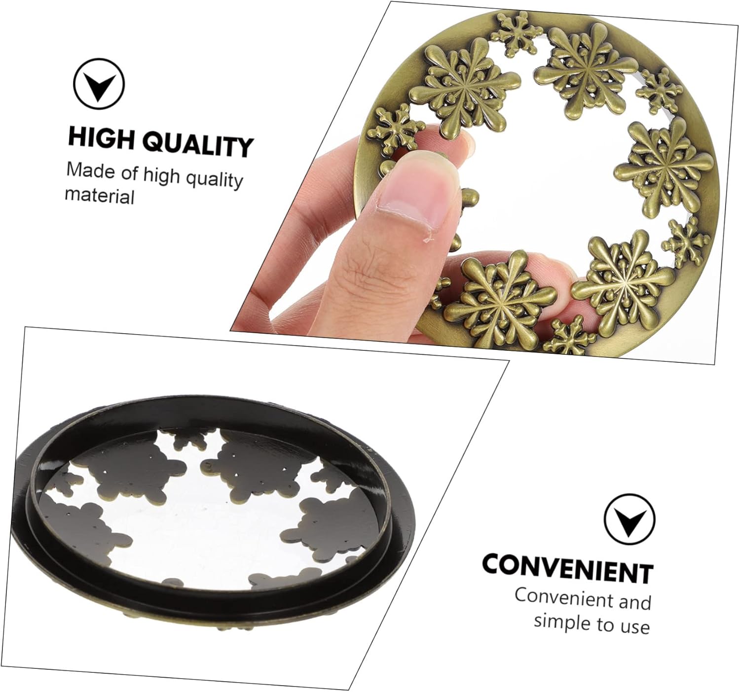 Homoyoyo Christmas Scented Candle Jar Lid