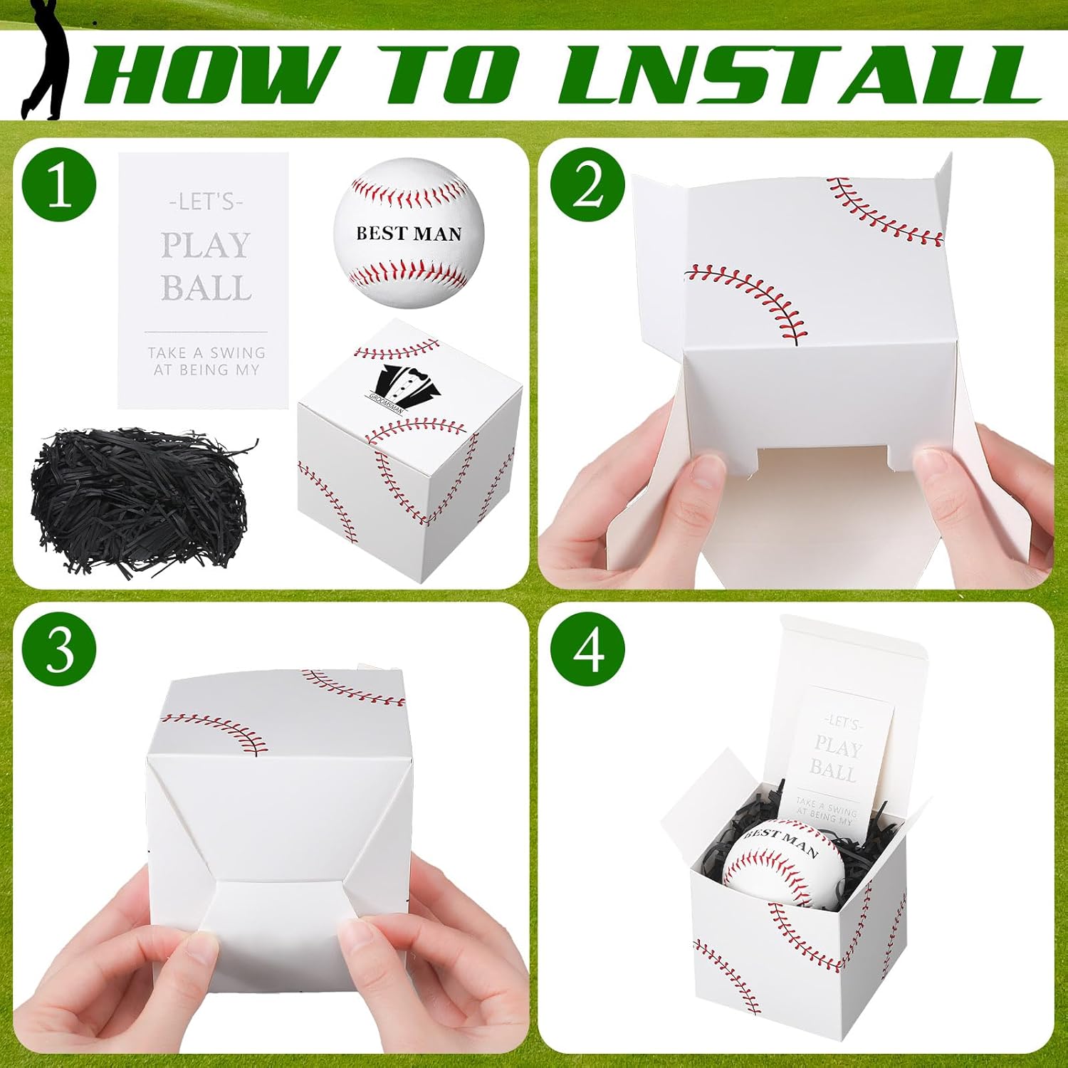6 Piece Groomsmen Proposal Gift Box Set