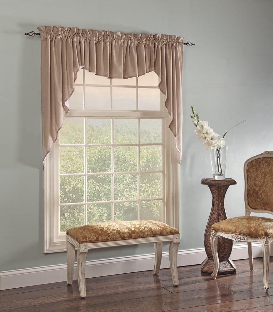 Stylemaster Renaissance Swag Set 3-Piece Taupe