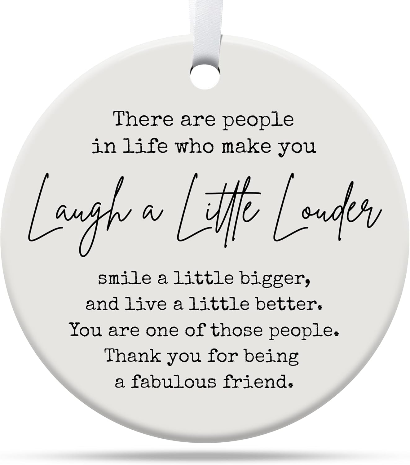 Ceramic Friendship Ornaments for Women