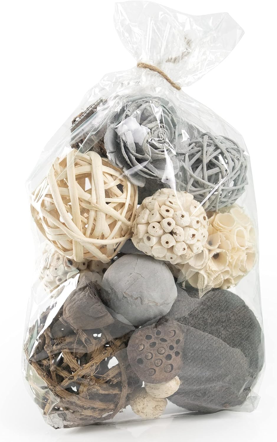 Grey Rose Vase and Bowl Fillers Home Decor