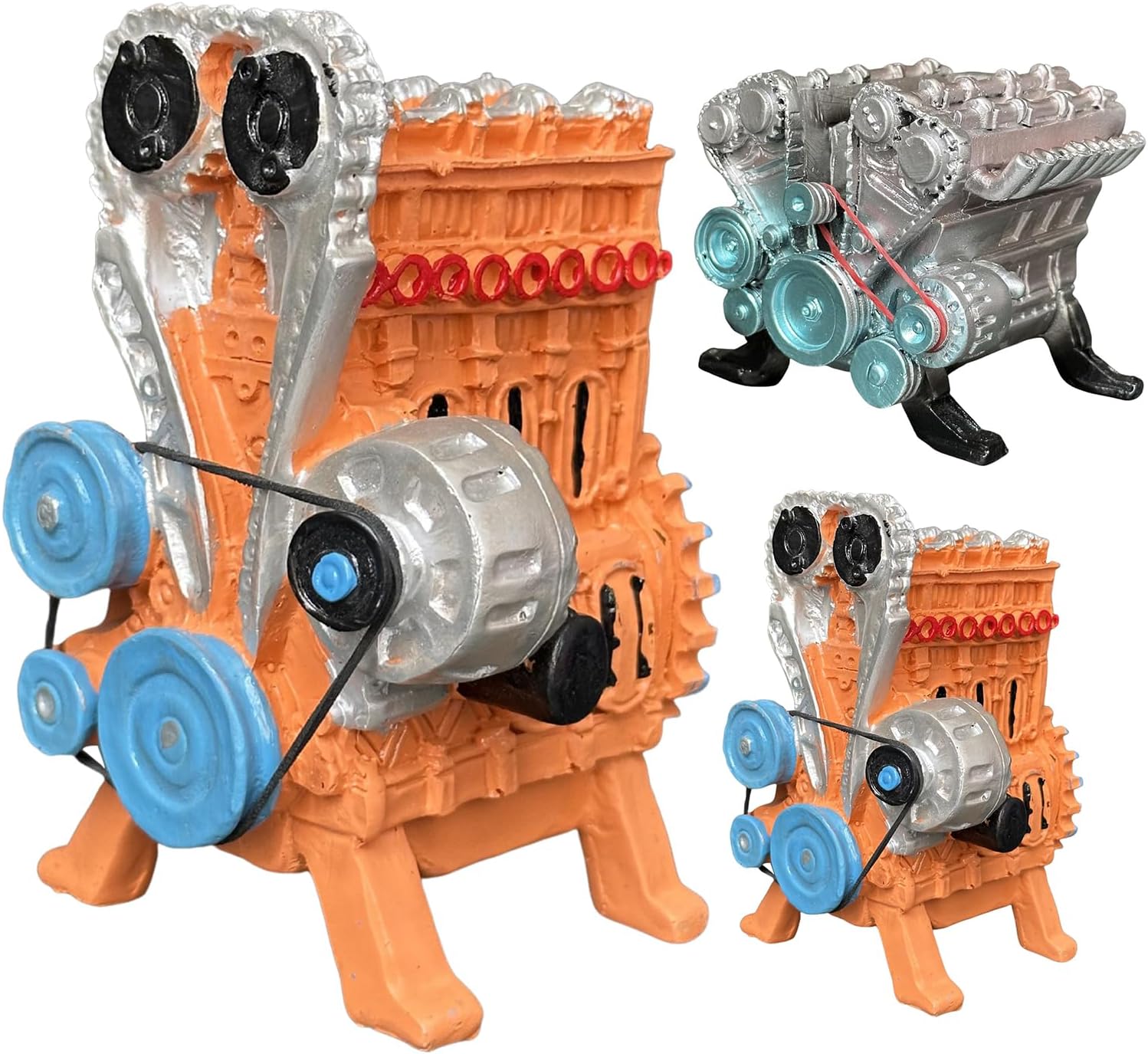 Meideli V8 Engine Model 4 8 Cylinder Car Resin Decoration