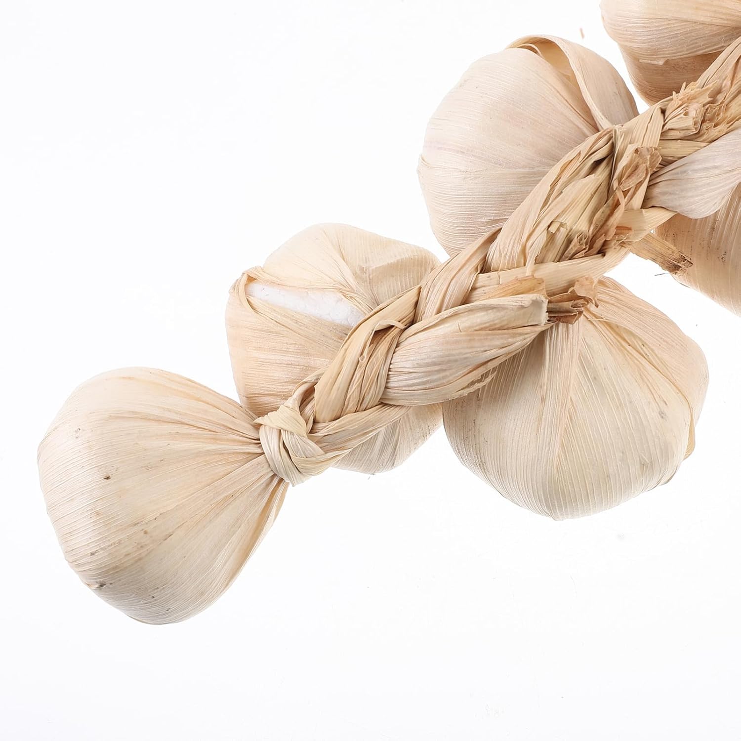 Cabilock Simulation Garlic Halloween Artificial Hanging Vegetable Prop String
