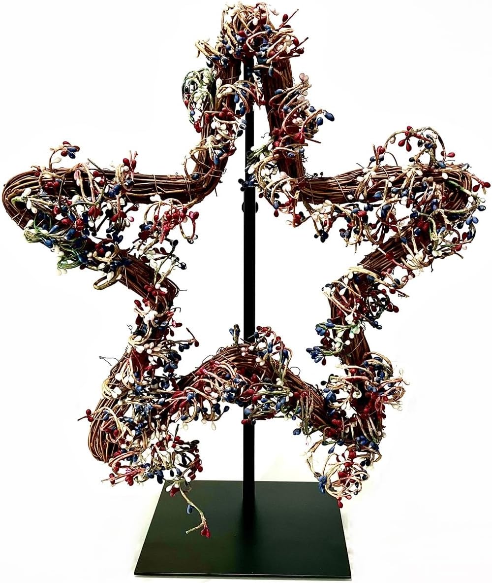 Adjustable Height Wreath Flower Stand for Home Decor