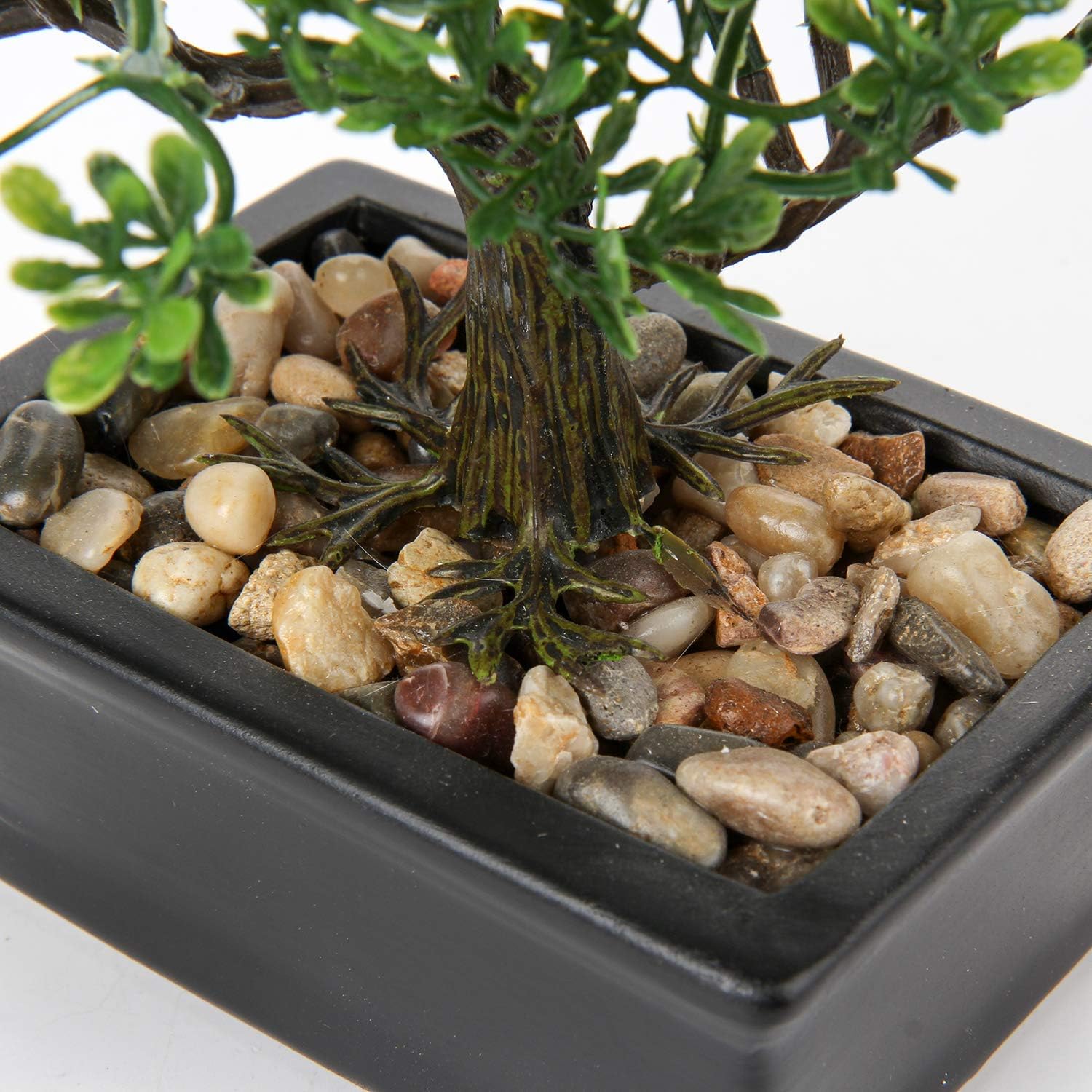 Artificial Juniper Bonsai Tree with Ceramic Pot