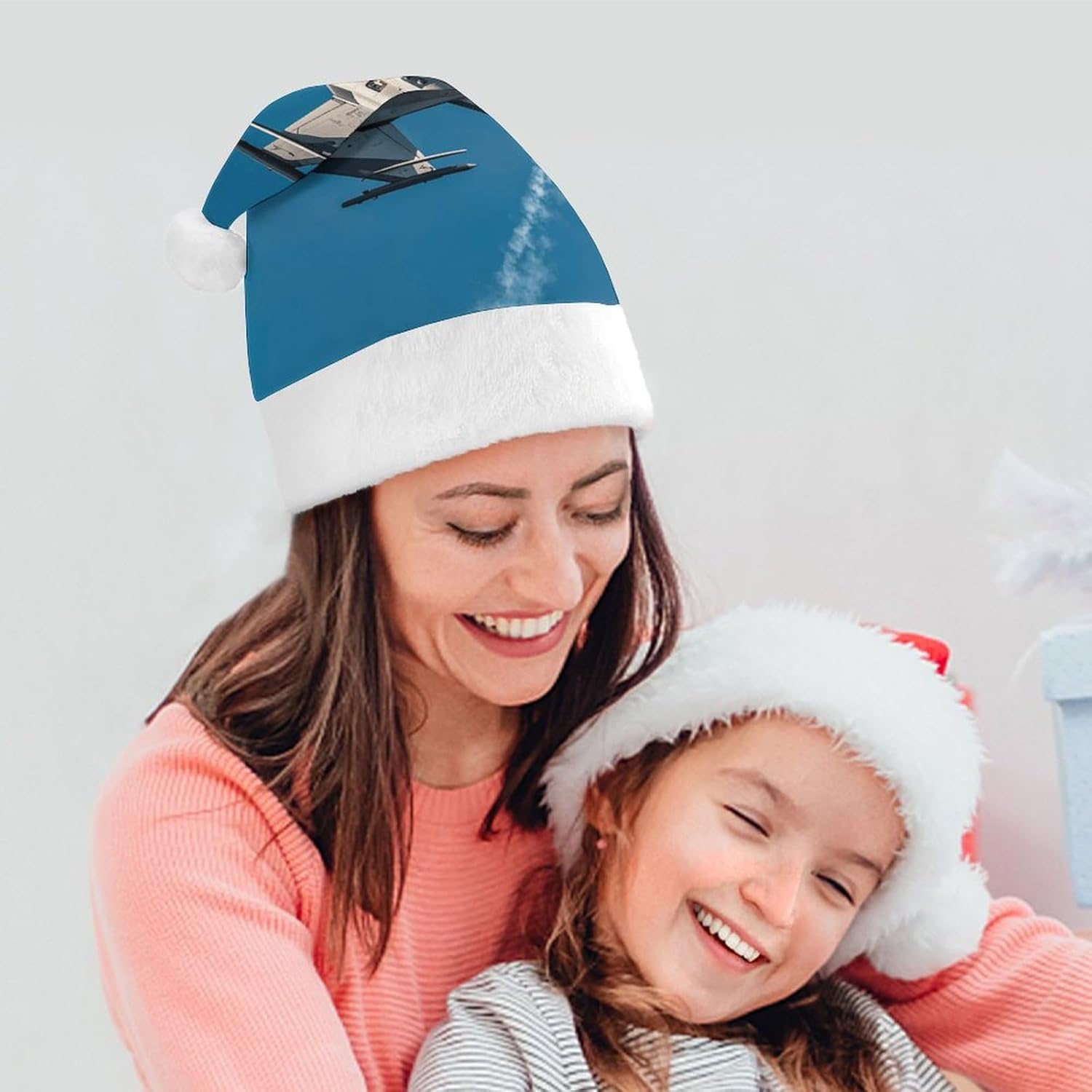 Santa Hat Jet Fighter Christmas Party Headwear