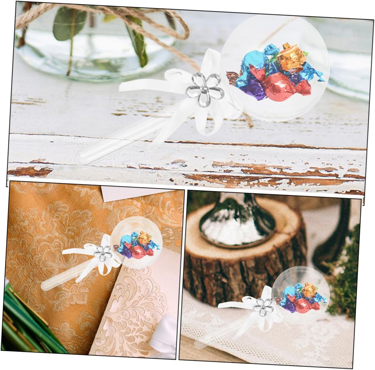 CHILDWEET 24pcs Fairy Candy Box for Parties Weddings Birthdays