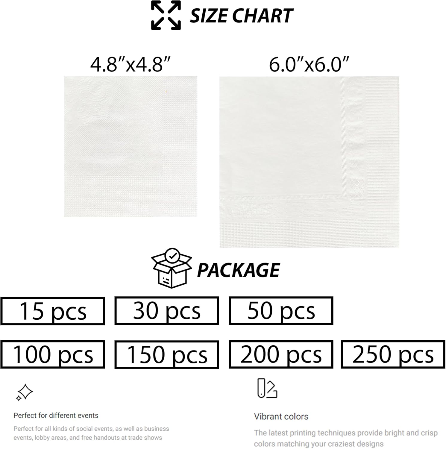 Luxury Personalized Napkins For Wedding Custom Printed Couple Name Paper