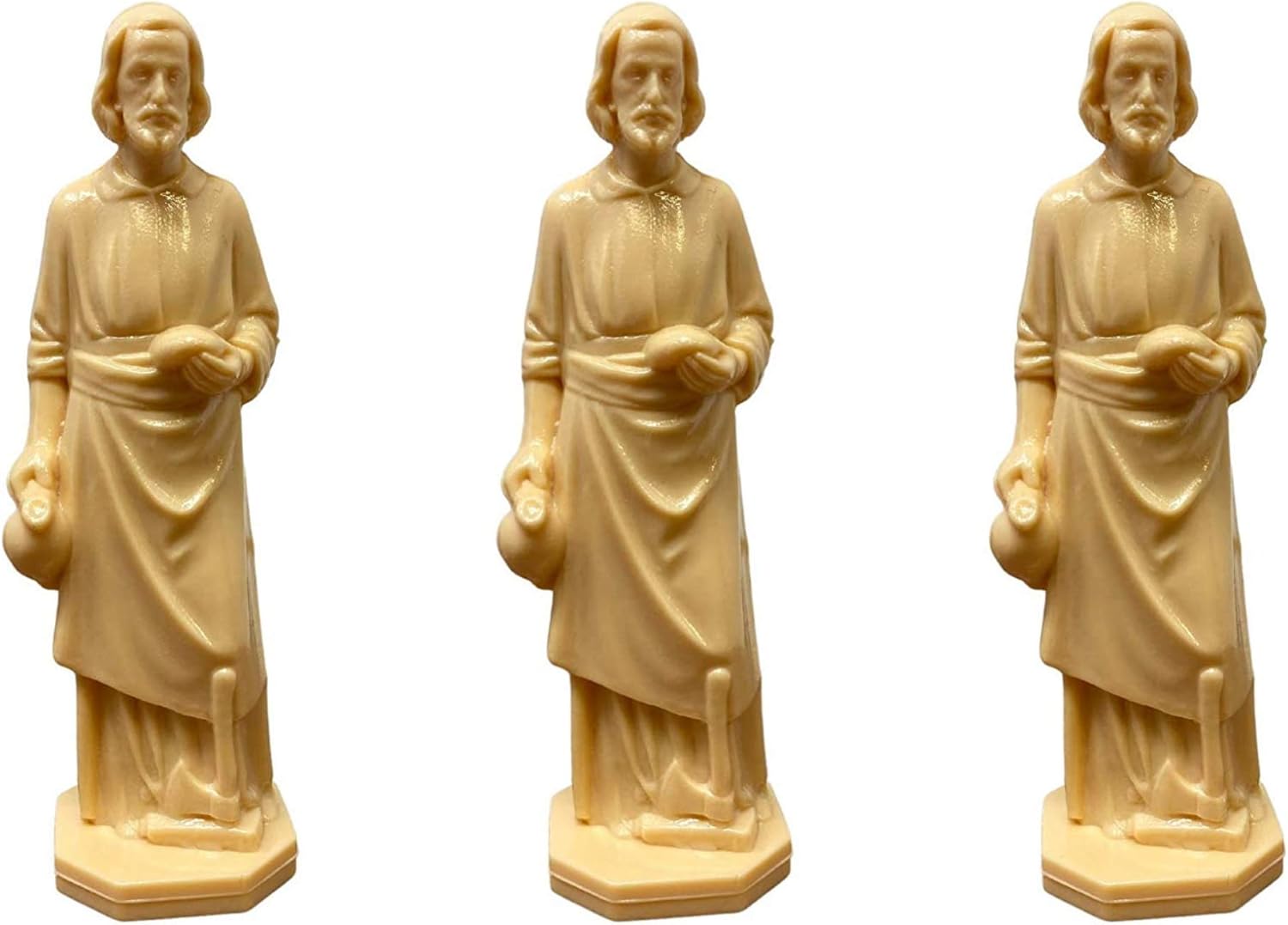 Needzo Mini Saint Joseph Statue Realtor Gift 35 Inches Pack of 10