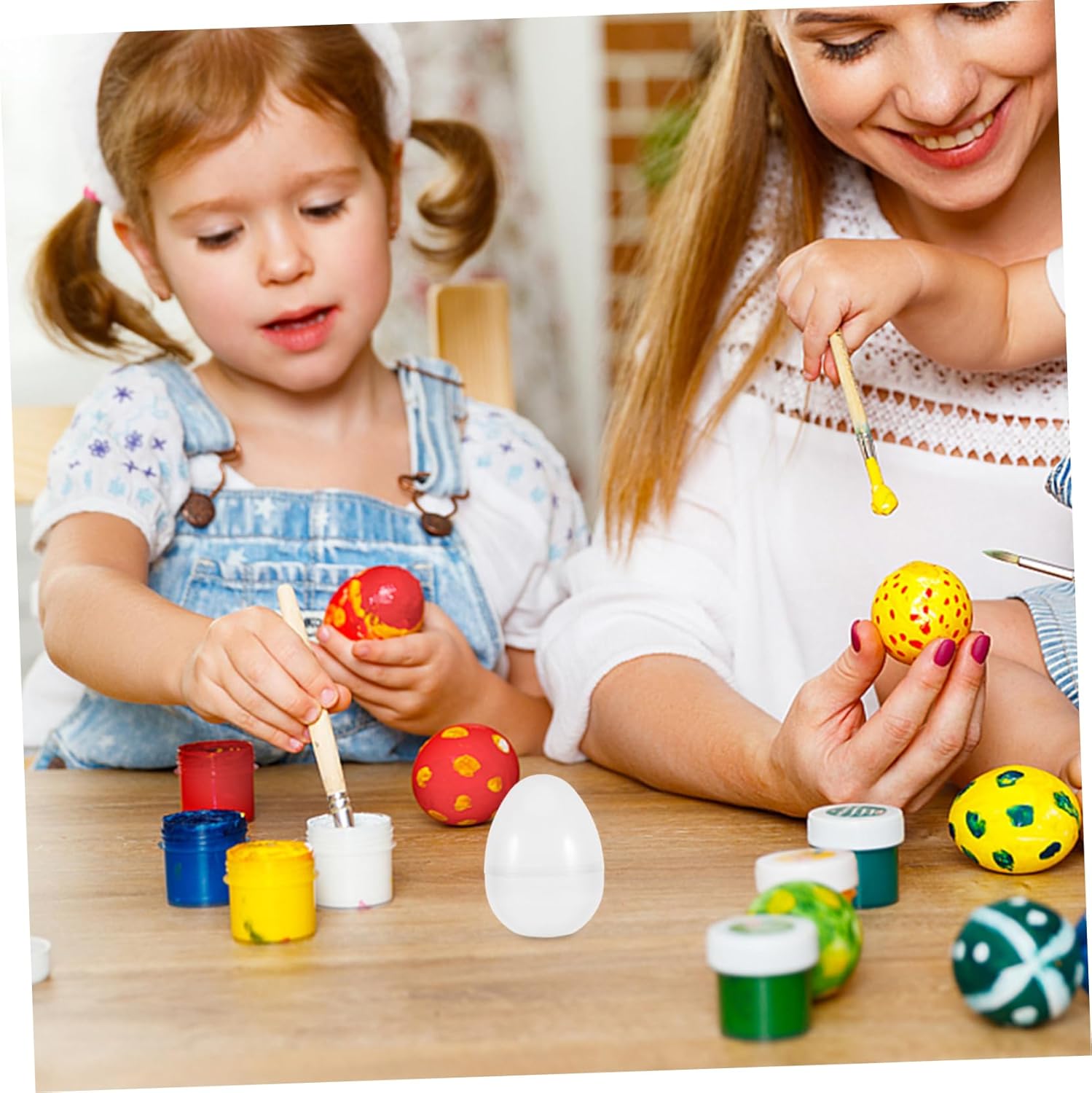 Cabilock 6pcs Jumbo Fillable Easter Eggs
