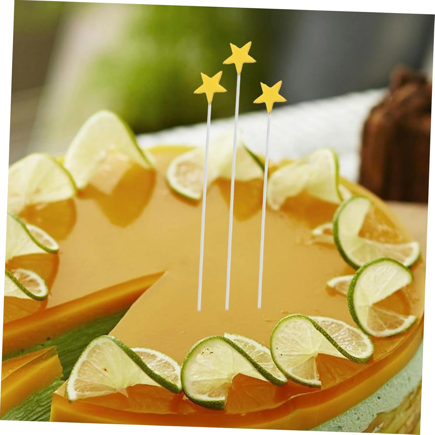 100pcs Star Cupcake Toppers for Birthday and Shower Celebrations
