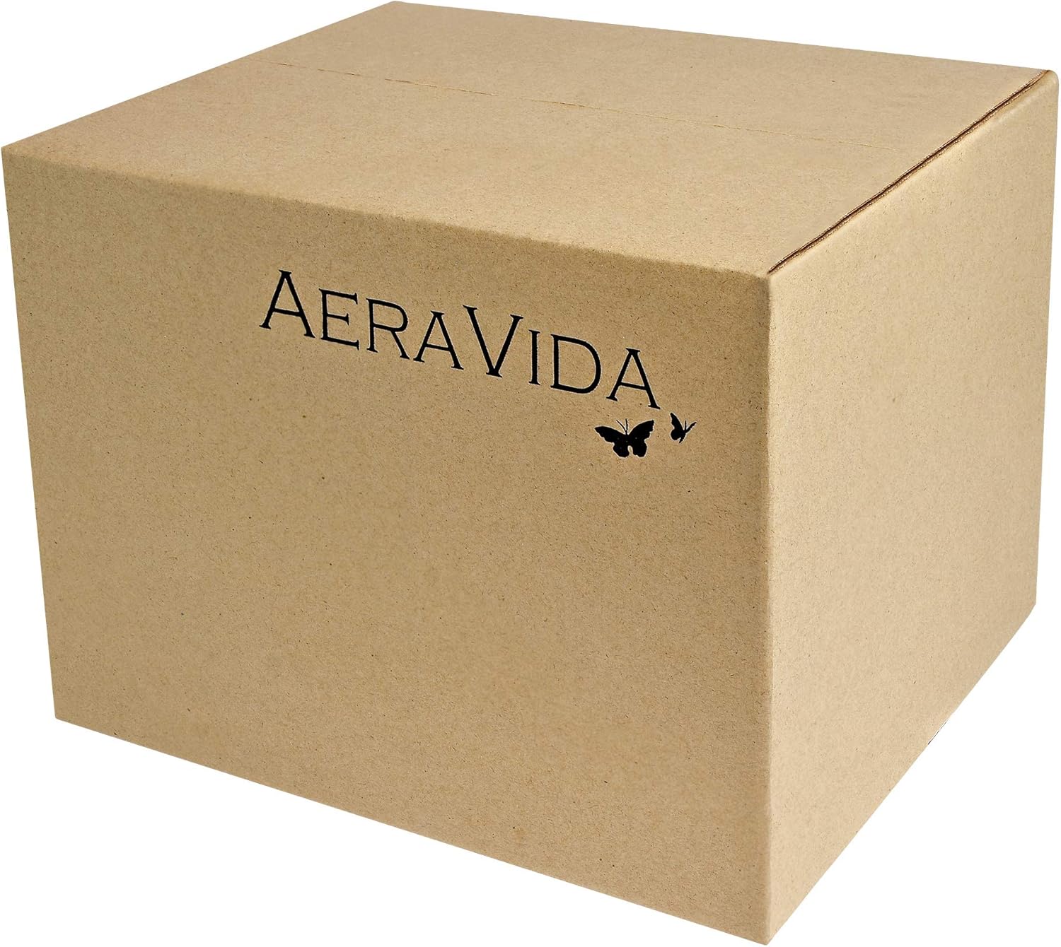 AeraVida Curvy Leaf Shaped 2-Tone Stained Wooden Serving Bowl