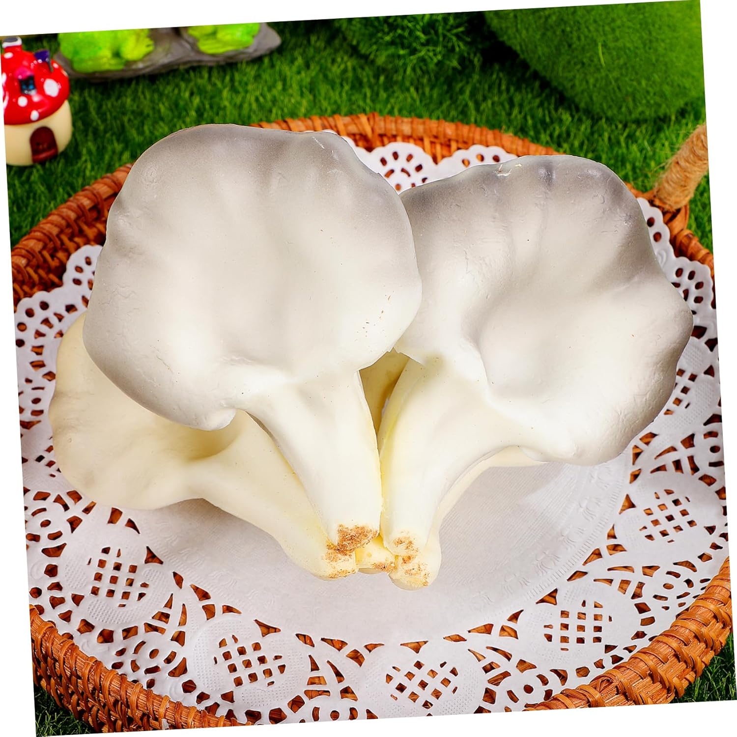 Realistic Mushroom Photo Prop for Home and Party