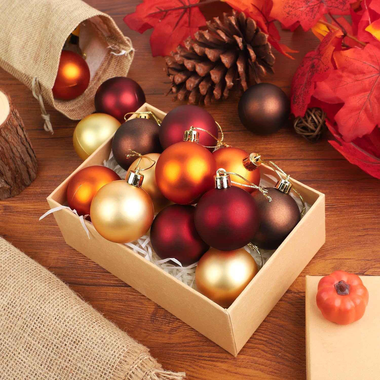 20PCS Fall Thanksgiving Hanging Ornaments Set