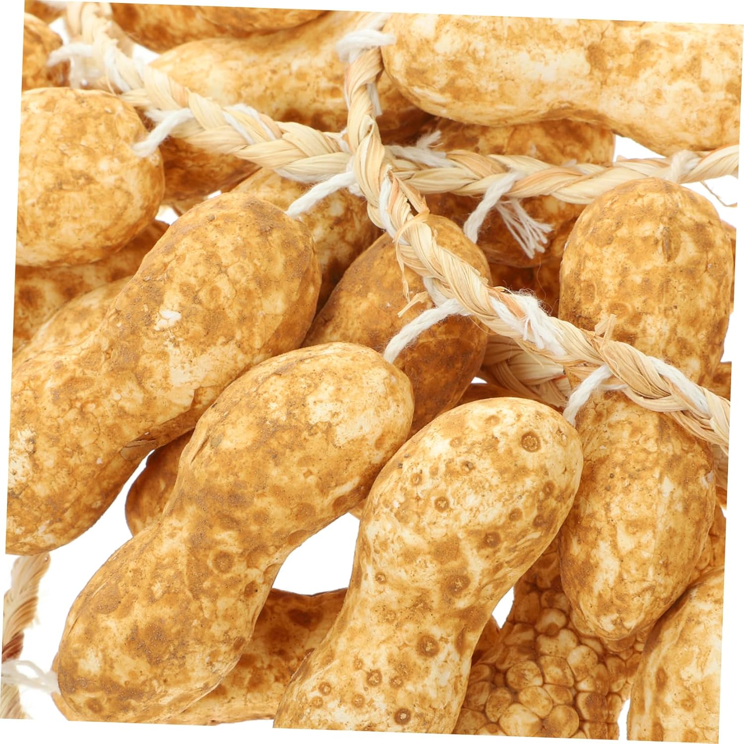 GLEAVI 5Pcs Realistic Hanging Peanut Decor String Props