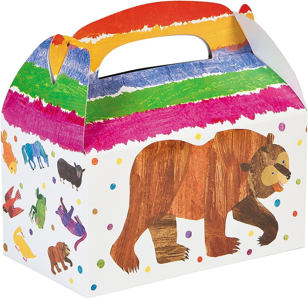 Eric Carle Brown Bear Favor Boxes 12 Pack