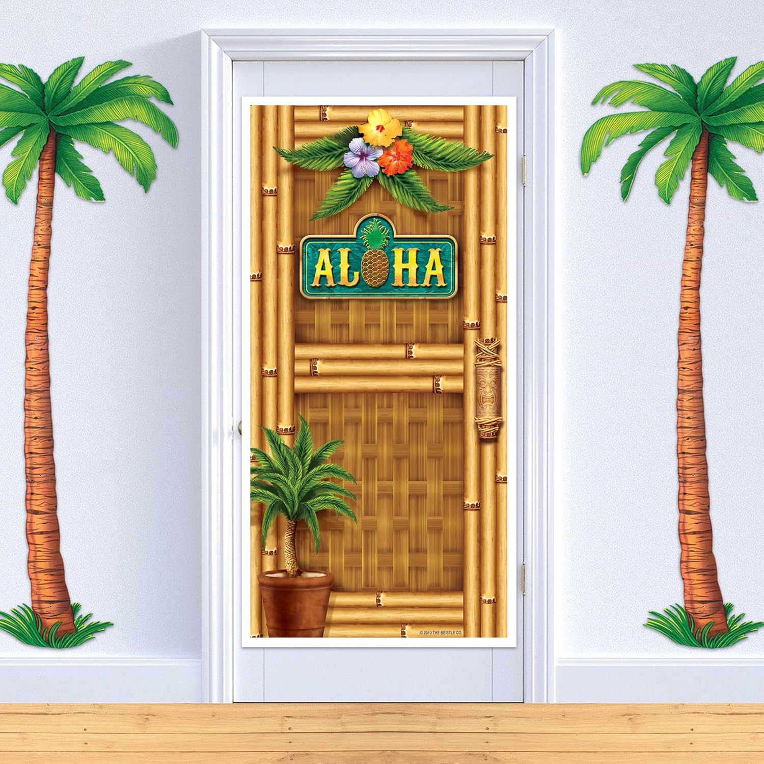 Beistle 3 Piece Plastic Aloha Door Covers for Luau