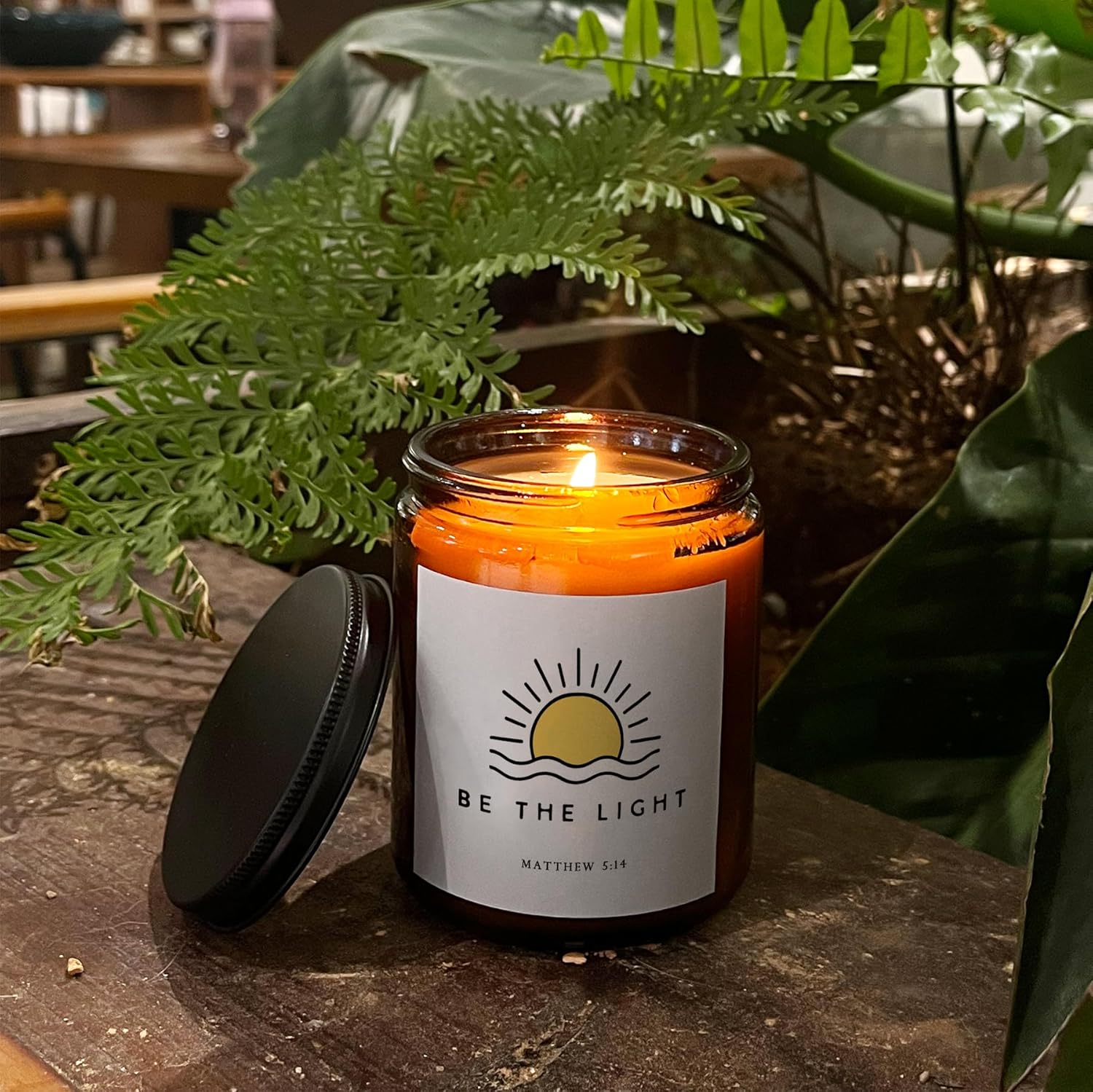 Christian Candle Religious Candles Sun Candle 8 Oz