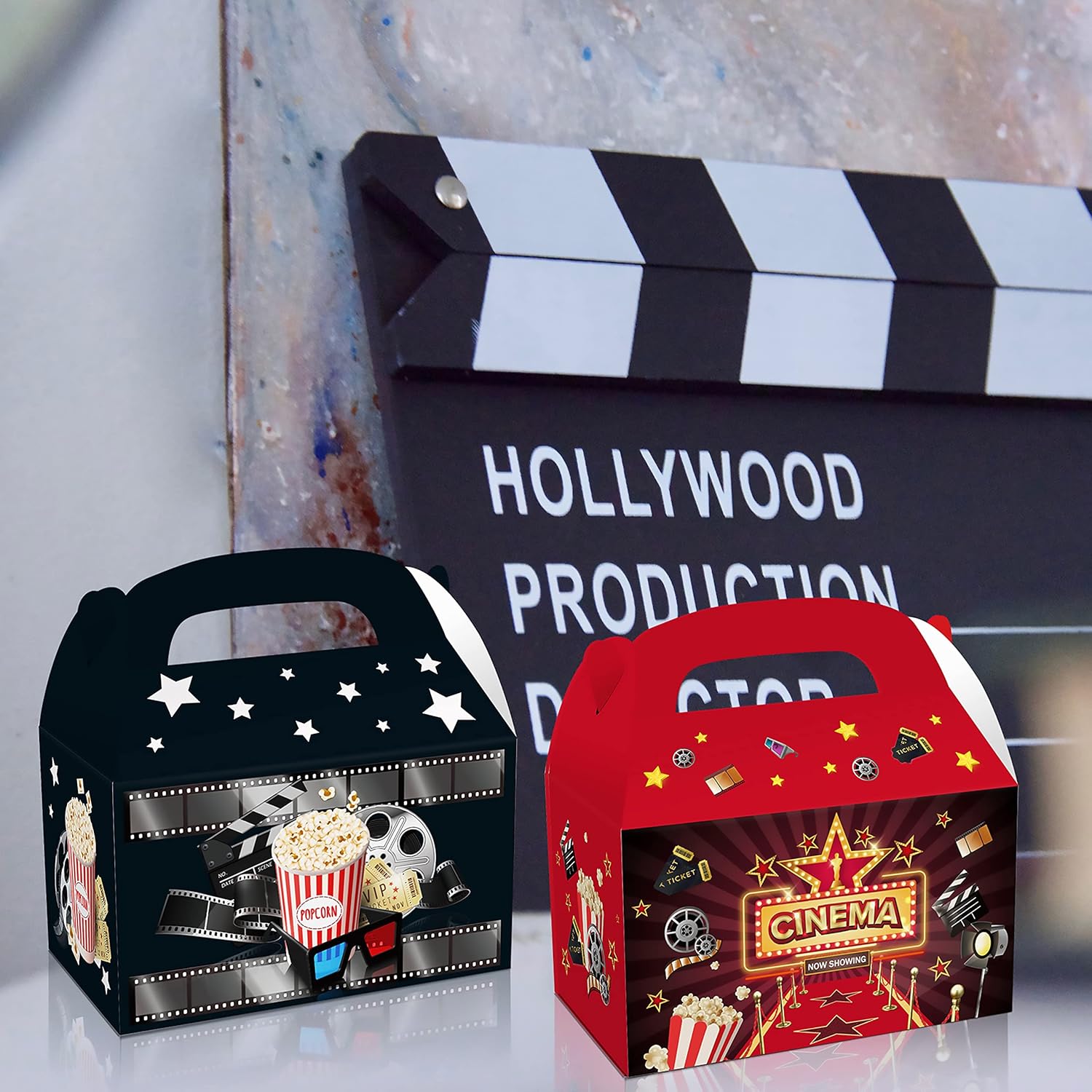 24 Pcs Movie Party Favors - Treat Boxes for Movie Night