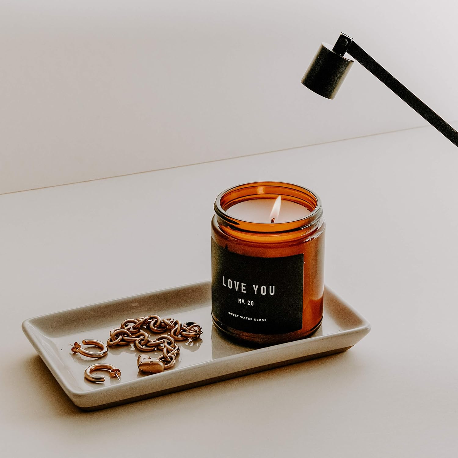 Sweet Water Decor Candle Care Kit Matte Black