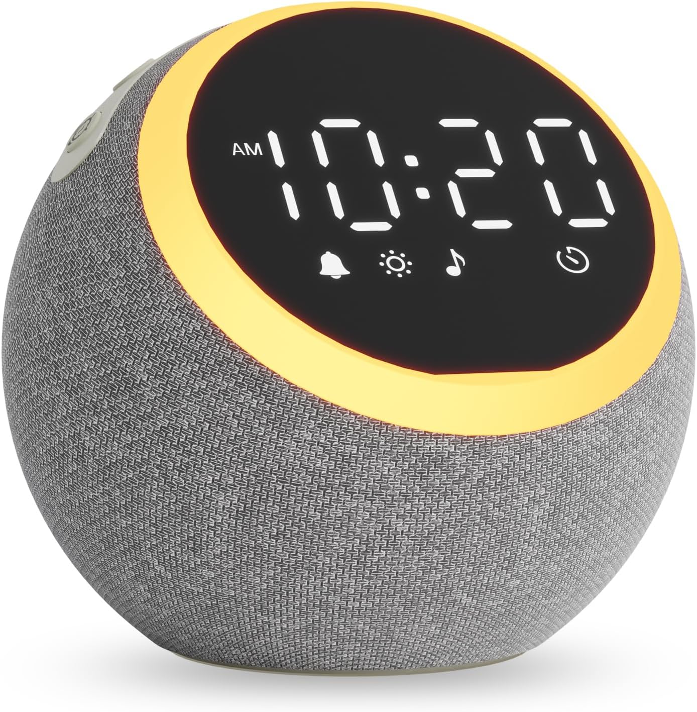 JALL White Noise Machine with Night Light and Alarm Clock