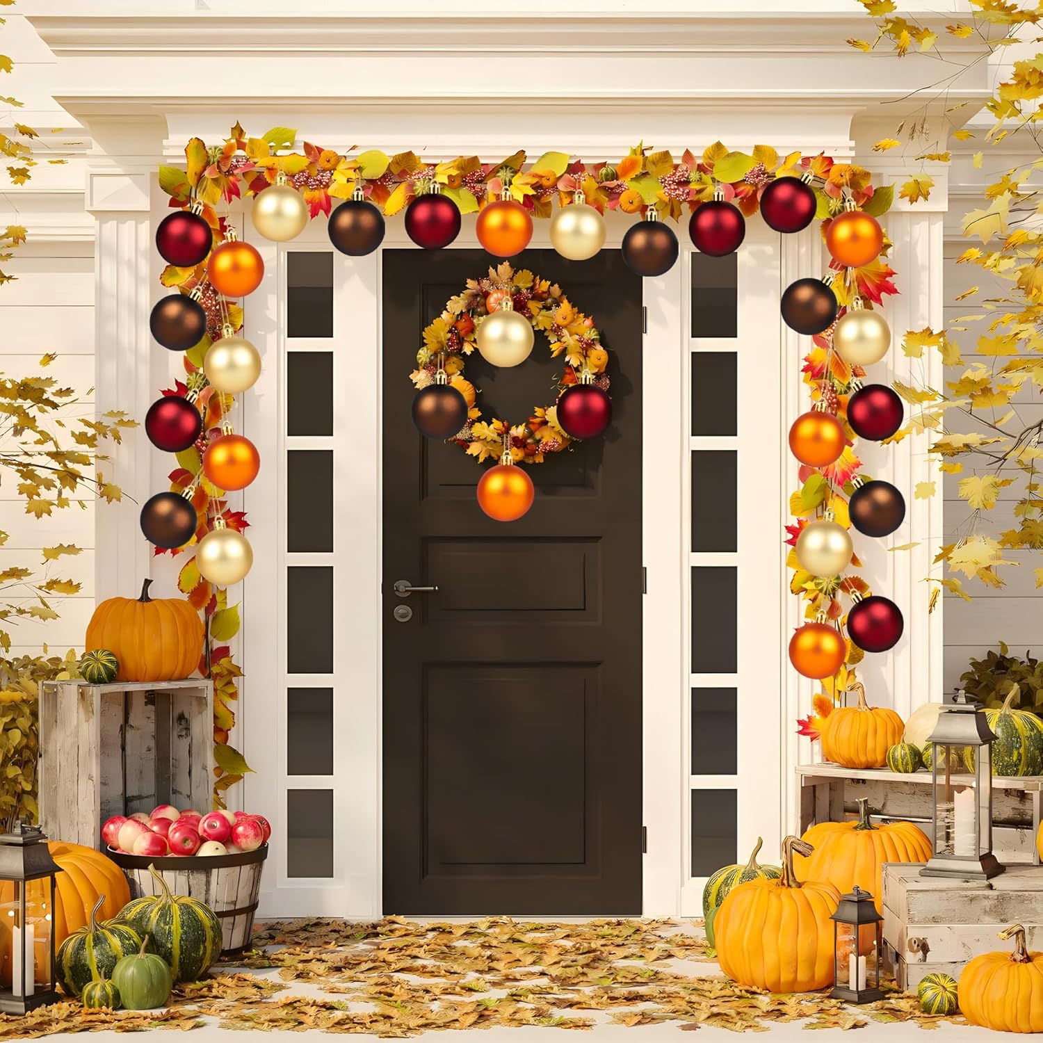 20PCS Fall Thanksgiving Hanging Ornaments Set