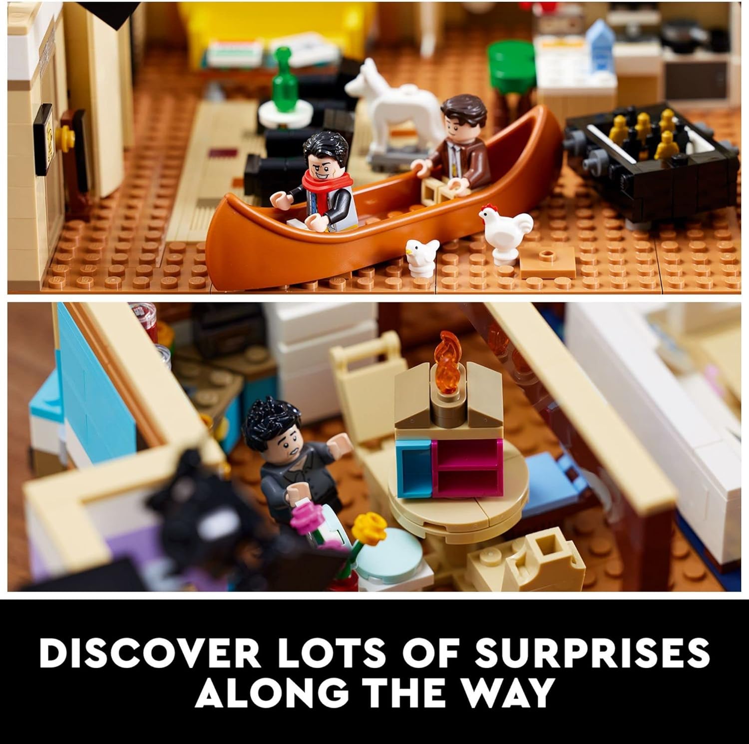 LEGO Icons Friends Apartments 10292 Detailed Model