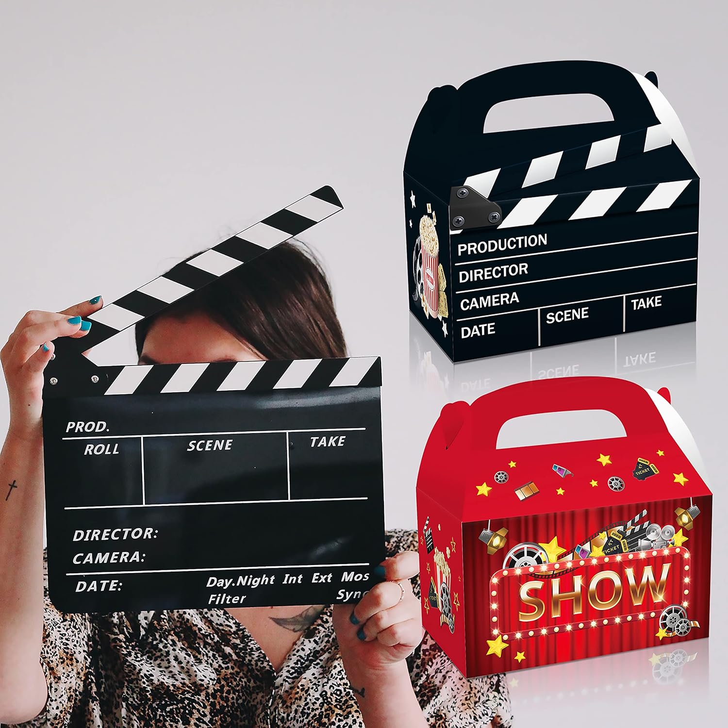 24 Pcs Movie Party Favors - Treat Boxes for Movie Night