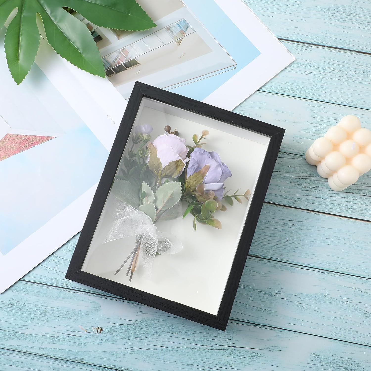 4 Pack 6x8 Inch Shadow Box Frame Display Case