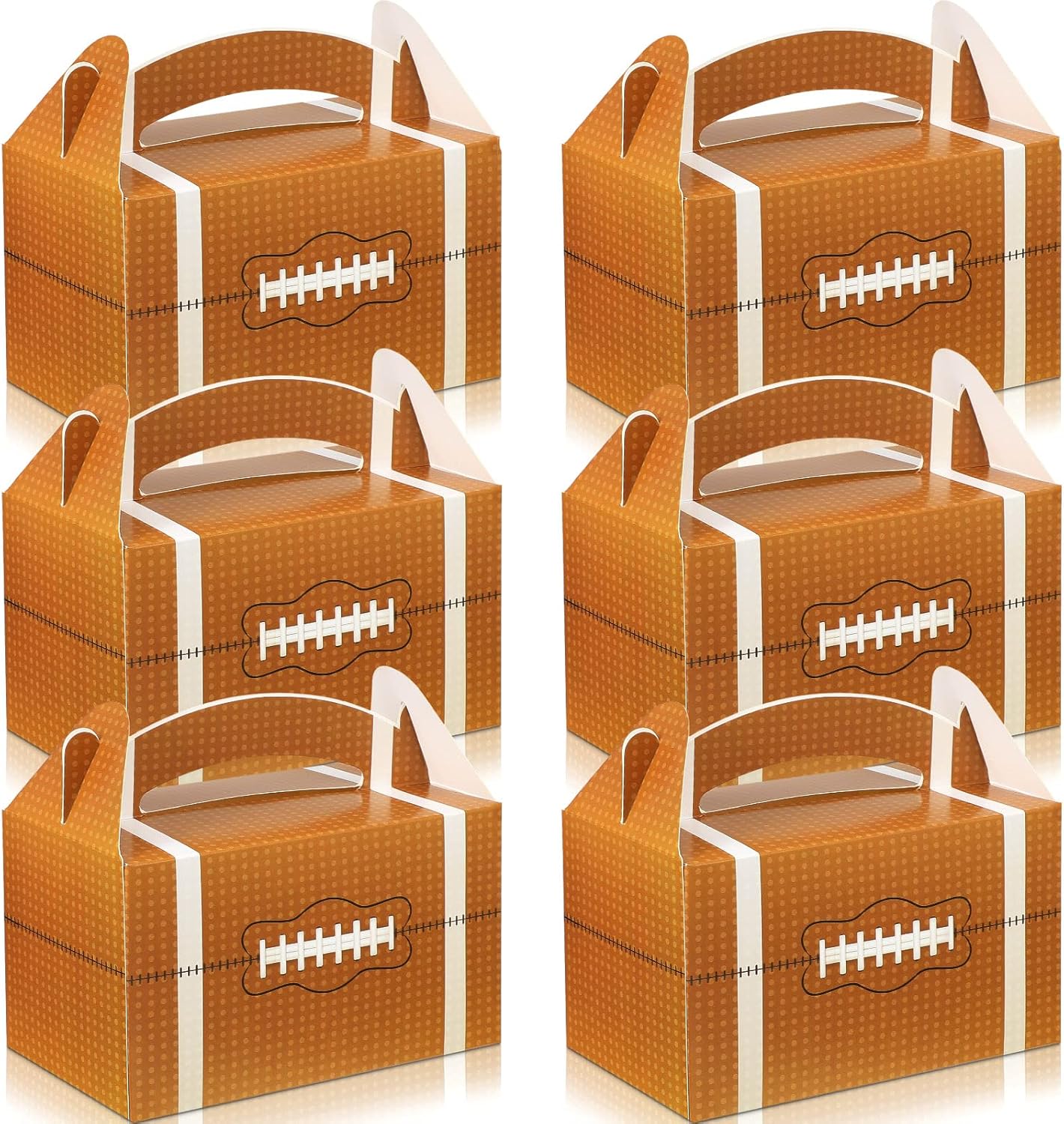 Marspark 30 Pcs Football Themed Treat Boxes