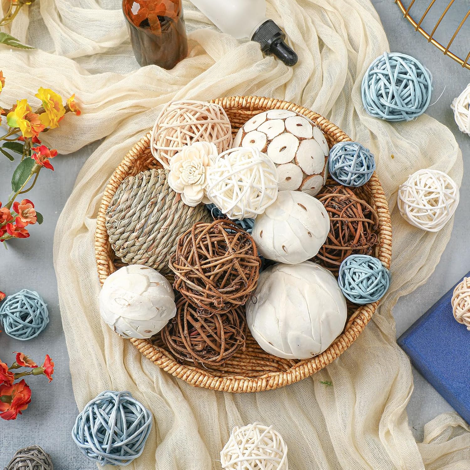 Riceshoot Decorative Balls for Vase Filler